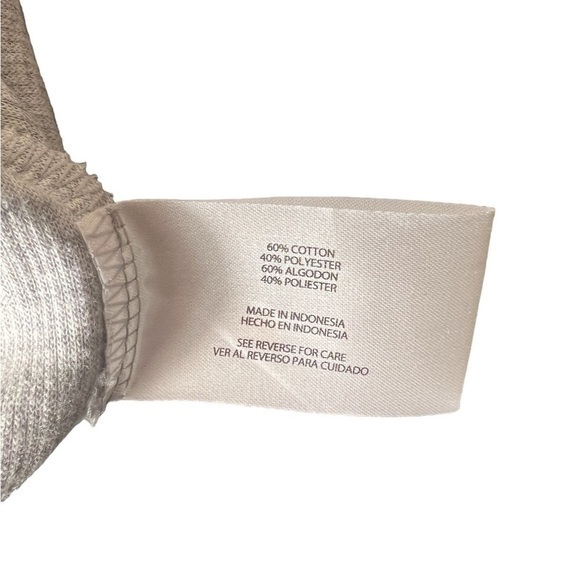 Orvis 1/4 Zip Women’s Size XL Heather Grey Collared Pullover Leaf Fall - Picture 4 of 6